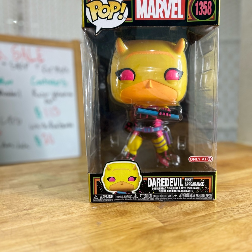 Funko Pop! Daredevil First Appearance 1358 Marvel Target Exclusive Yellow Suit